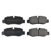 febi Brake Discs + Brake Pads + Sensor for Mercedes V-Class Vito Marco Polo (Rear)