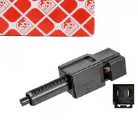 febi Bremslichtschalter Bremsleuchte f&uuml;r NISSAN Micra 3 4 Qashqai +2 Juke Note 2 350Z