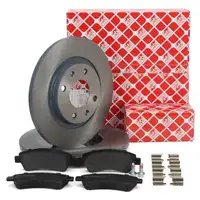 febi Bremsscheiben + Bremsbel&auml;ge f&uuml;r CITROEN Berlingo PEUGEOT Partner GIRLING-System vorne