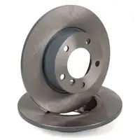 febi Bremsen Set Bremsscheiben + Bremsbel&auml;ge + Sensor f&uuml;r BMW 3er 316i 318i 318tds vorne