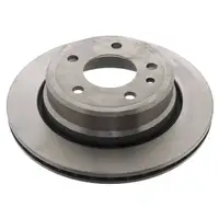 febi 01721 Bremsscheiben Satz f&uuml;r BMW 7er E32 740i V8 750i V12 286/300 PS 1992-1994 hinten