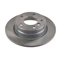 febi Bremsscheiben + Bremsbel&auml;ge + Sensor f&uuml;r BMW 3er E46 316i 318i 105/115/118 PS hinten