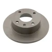 febi 03169 Bremsscheiben Satz f&uuml;r FORD Escort 3 4 Orion 1 2 ohne ABS vorne