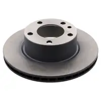 febi 04440 Bremsscheiben Satz f&uuml;r BMW 5er E28 518i 520i 525i 528i 524d 524td vorne