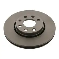 febi 05185 Bremsscheiben Satz f&uuml;r OPEL Astra F Corsa B Tigra A Vectra A vorne