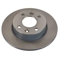 febi 09318 Bremsscheiben Satz f&uuml;r RENAULT Clio 1 RapidD Super 5 Twingo 1 bis 09.1998 vorne