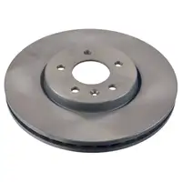 febi 105851 Bremsscheiben Satz f&uuml;r OPEL Insignia B 17 Zoll RP0 J17/J61 vorne YR00073180