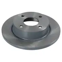 febi 10630 Bremsscheiben Satz f&uuml;r NISSAN Micra 2 K11 1.0/1.3/1.4i 16V 1.5 D vorne