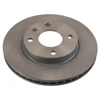 febi 106354 Brake Disc Set for OPEL Karl C16 1.0 73/75 hp (front) 569130/95526469
