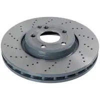febi 107500 Bremsscheiben Satz f&uuml;r MERCEDES-BENZ CLS C218 X218 vorne 0004211812