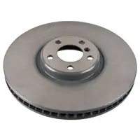 febi Bremsscheiben Satz f&uuml;r BMW X5 E70 F15 X6 E71 E72 F16 xDrive50i M50d vorne