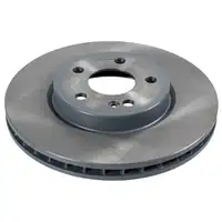 febi 107511 Bremsscheiben Satz f&uuml;r MERCEDES W177 W247 C118 X118 H247 X247 vorne 2474210412