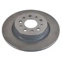 febi Bremsen Set Bremsscheiben + Bremsbel&auml;ge f&uuml;r FIAT 500L 351_ 352_ 1.4/LPG 1.6 D hinten