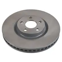 febi 107716 Brake Disc Set for FORD Galaxy CK, S-Max (up to Oct. 2017), and Edge (up to Sept. 2018) &ndash; Front