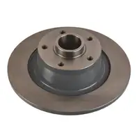 febi 108200 Brake Discs + Wheel Bearing Set for RENAULT Megane 3 Coupe 2.0 TCe/R.S. (Rear)