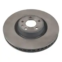 febi 108202 Bremsscheiben Satz f&uuml;r AUDI A6 Allroad 4G C7 3.0 TFSI 3.0 TDI PR-1LL/1ZK vorne