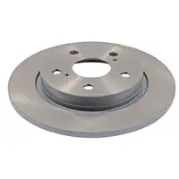 febi 108382 Brake Disc Set for TOYOTA Auris Corolla _E15_ _E18_ (rear)