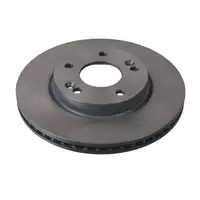 febi Bremsen Set Bremsscheiben + Bremsbel&auml;ge f&uuml;r HYUNDAI Kona OS vorne