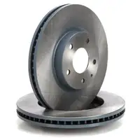 febi Bremsen Set Bremsscheiben + Bremsbel&auml;ge f&uuml;r MAZDA 6 GJ GL vorne