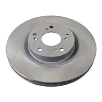 febi 108485 Bremsscheiben Satz f&uuml;r HONDA Civic 7 Hatchback 2.0 Type-R 200 PS vorne