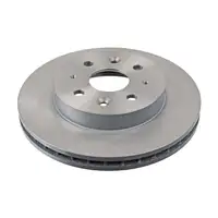 febi 108517 Bremsscheiben Satz f&uuml;r KIA Rio 1 DC ab 07.2002 vorne 51712-FD300