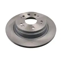 febi 108524 Bremsscheiben Satz f&uuml;r HONDA FR-5 BE Stream RN hinten