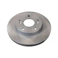 febi 108532 Bremsscheiben Satz f&uuml;r HONDA Civic 8 FD FA 1.3 IMA CR-Z ZF 1.5 IMA vorne