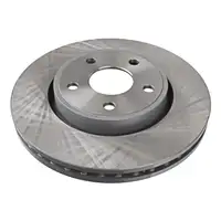 febi 108584 Bremsscheiben Satz f&uuml;r JEEP Grand Cherokee 4 WK WK2 3.0 CRD V6 4x4 vorne