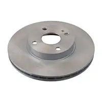 febi 108607 Bremsscheiben Satz f&uuml;r MAZDA MX-5 1 NA 2 NB 1.6 1.8 vorne