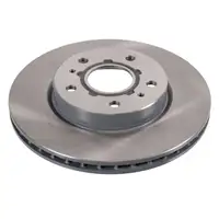 febi 108614 Bremsscheiben Satz f&uuml;r SUZUKI SX4 EY GY GY RW Fgst. JSA/JS2 vorne
