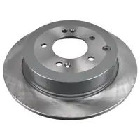 febi 108629 Bremsscheiben Satz f&uuml;r HYUNDAI Tucson ix35 KIA Sportage 4 hinten 58411-D7000