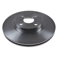 febi 108645 Bremsscheiben Satz f&uuml;r TOYOTA Yaris _P9_ _P13_ vorne