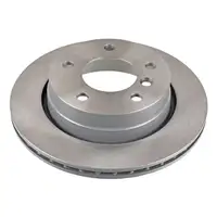 febi Bremsen Bremsscheiben + Bremsbel&auml;ge + Sensor f&uuml;r BMW 3er E36 323i 328i 170/193 hinten