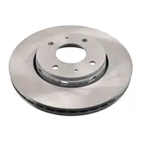 febi 14844 Brake Disc Set for MITSUBISHI Carisma DA_ VOLVO S40 and V40 (model year 1998 and later) &ndash; front