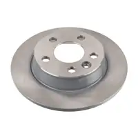 febi 14162 Bremsscheiben Satz f&uuml;r VW Sharan 7M FORD Galaxy WGR SEAT Alhambra 7V hinten