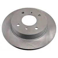 febi 15895 Brake Disc Set for NISSAN Almera 2, N16, Primera P10, P11 (rear)