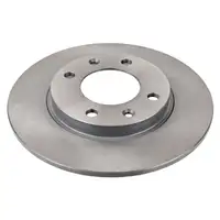 febi 17820 Bremsscheiben Satz f&uuml;r CITROEN Saxo Xsara ZX PEUGEOT 106 1 2 206 306 hinten