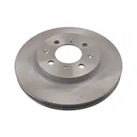 febi 170705 Brake Disc Set for HONDA Civic 7 Hatchback 2.0i Sport 1.7 CTDi (front)