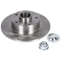 febi Brake Disc + Wheel Bearing Kit for RENAULT Megane 4 Grandtour (up to December 2018) &ndash; Rear