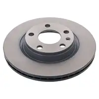 febi Bremsscheiben + Bel&auml;ge f&uuml;r VW Passat B5 B5.5 AUDI A4 PR-1LA/1LZ/1ZJ bis Fgst. vorne