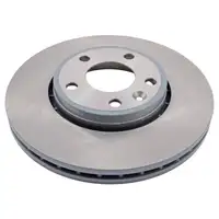 febi Bremsscheiben + Bel&auml;ge f&uuml;r NISSAN Primastar X83 OPEL Vivaro A RENAULT Trafic 2 vorne