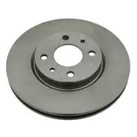 febi Bremsscheiben + Bel&auml;ge + Sensor f&uuml;r FIAT 500 312 ab 02.2013 ALFA Romeo Mito 955 vorne