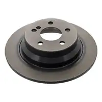 febi Bremsscheiben + Bel&auml;ge + Sensor f&uuml;r MERCEDES W211 W212 C218 ohne Sportpaket hinten