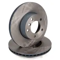 febi Bremsscheiben + Bel&auml;ge + Sensor f&uuml;r BMW E81-88 ohne M-Technik bis 03.2010 vorne