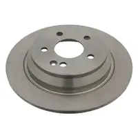 febi Brake Discs + Brake Pads + Sensor for MERCEDES Viano Vito/Mixto W639 (Rear)