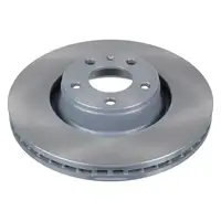 febi 26647 Bremsscheiben Satz f&uuml;r AUDI A4 4F C6 A8 4E D3 PR-1LD/1LG/1LV vorne 4E0615301AD