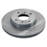 febi 27108 Brake Disc Set for NISSAN 200SX S13, Almera 2, and Primera P11 (front, with ABS)