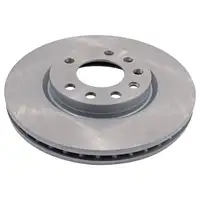 febi 28179 Bremsscheiben Satz f&uuml;r OPEL Corsa D 1.4 1.7 CDTI vorne 5569026