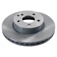 febi Bremsscheiben + Bel&auml;ge + Sensor f&uuml;r MERCEDES W204 S204 S204 W212 S212 C/A207 vorne