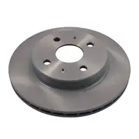 febi 30637 Bremsscheiben Satz DAIHATSU Copen Sirion M3 YRV M2 vorne